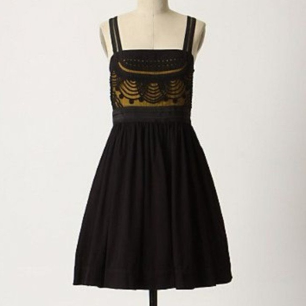 NWT Anthropologie Floreat Cloaked Vista Mod Dress